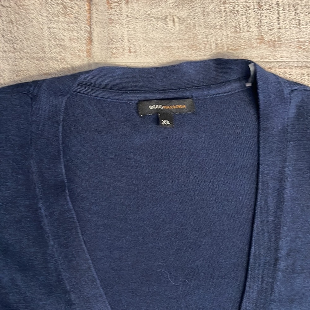 BCBG Maxazria Cardigan (navy) - Picture 3 of 3